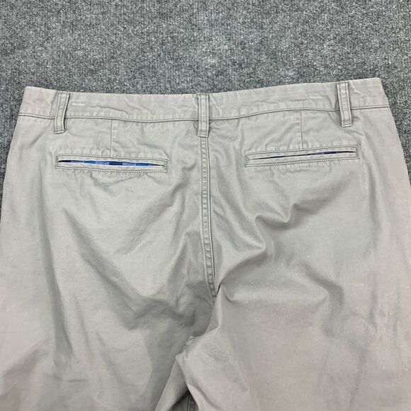 Bonobos Pants Mens 35 Gray Boot Fit Washed Chinos Straight Leg Cotton City Work - Picture 11 of 16